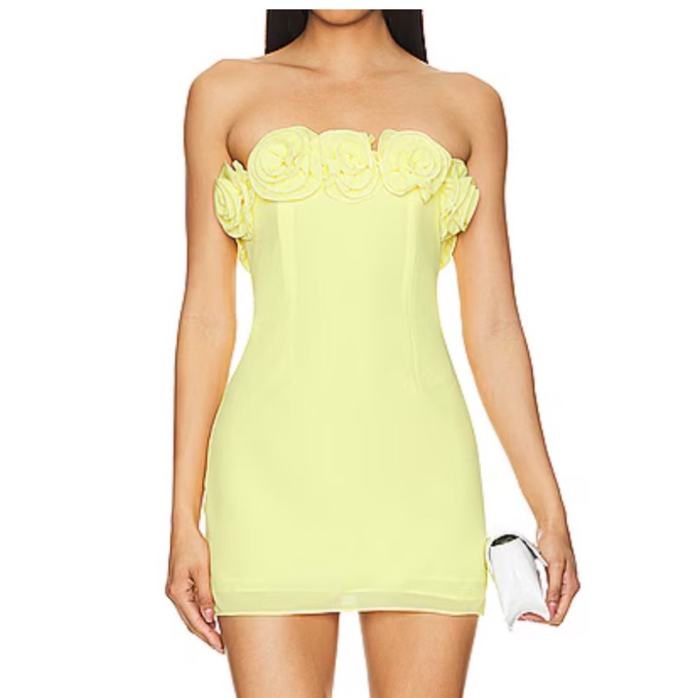 Jemma Mini Dress yellow